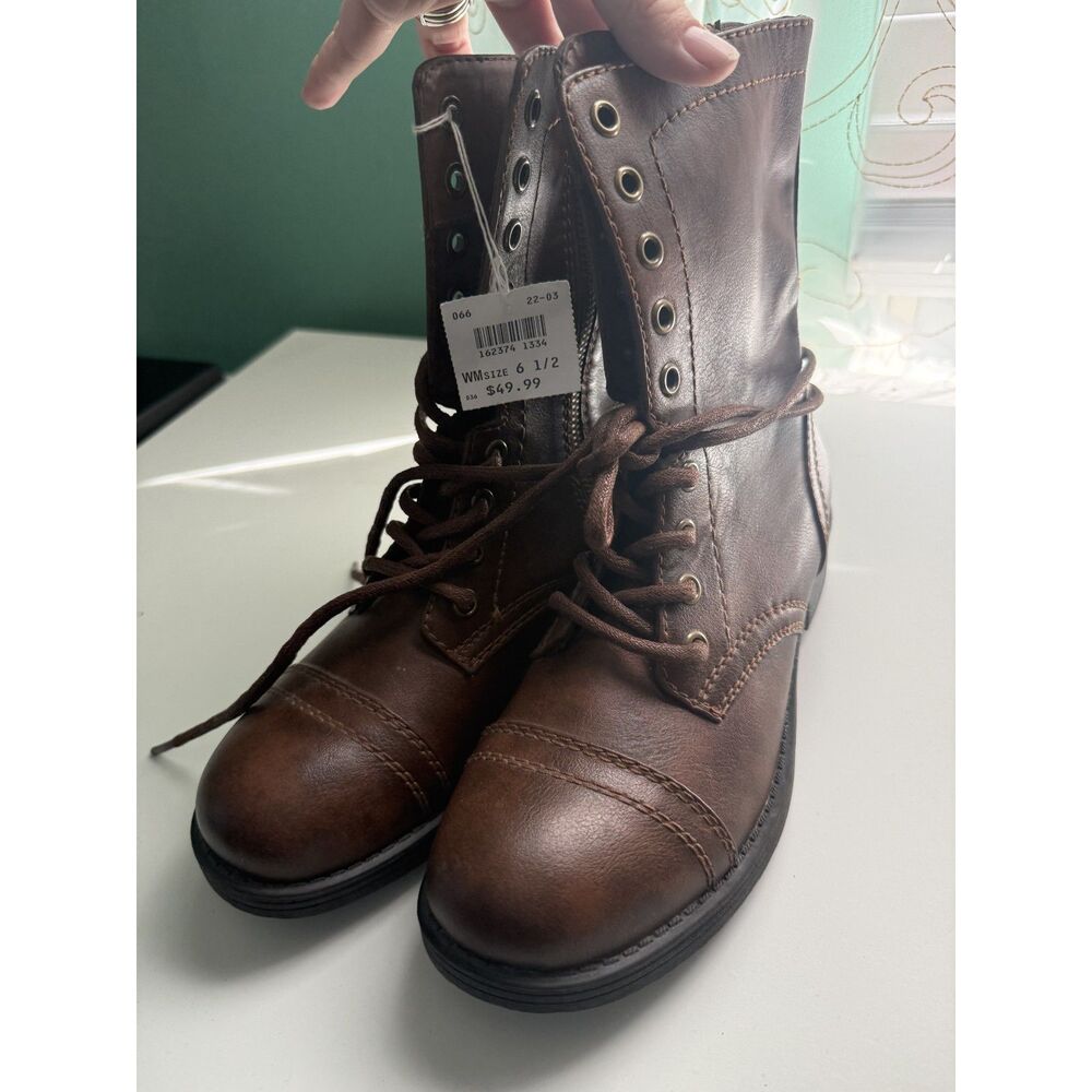 Brash Boots-Brown-6.5